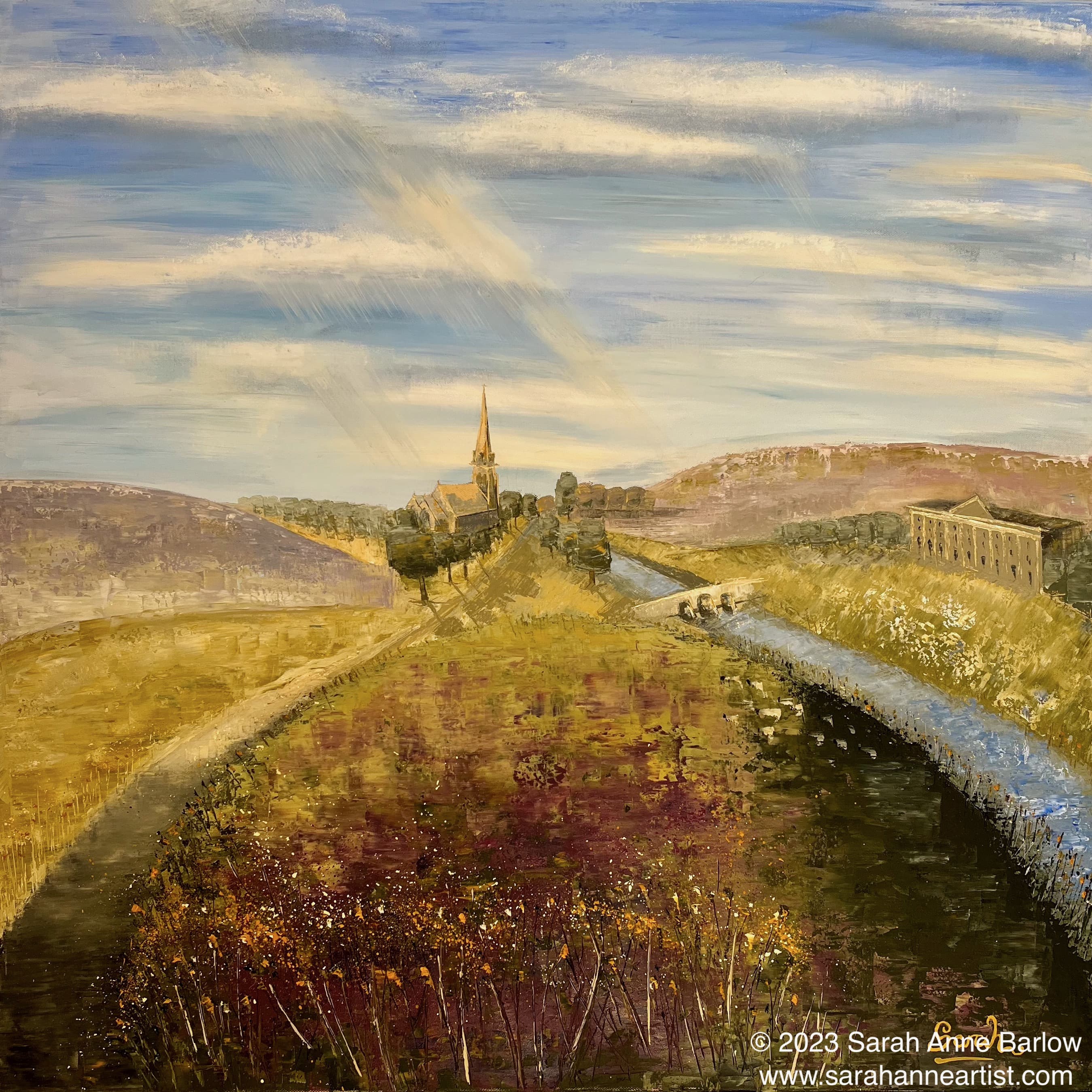 painting of Derbyshire Dream